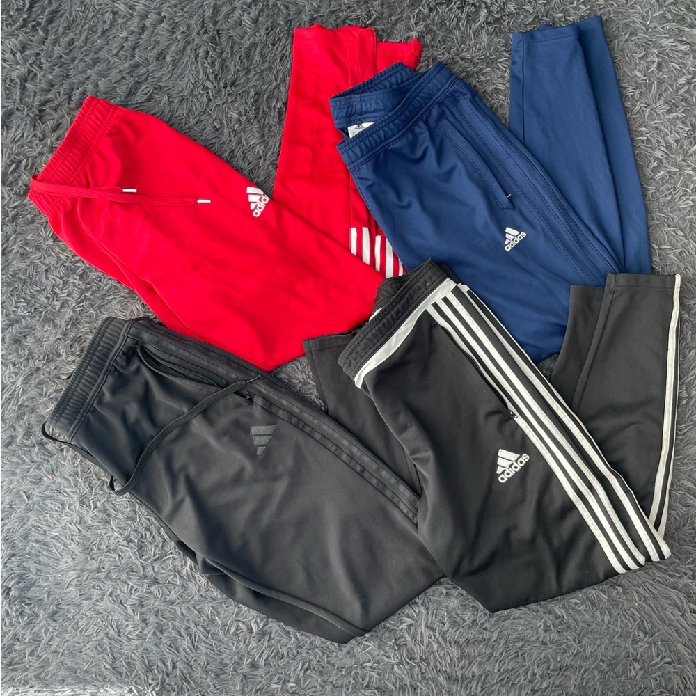 Men Size Medium adidas Tiro Essential Training Jogger Track Soccer Bundle